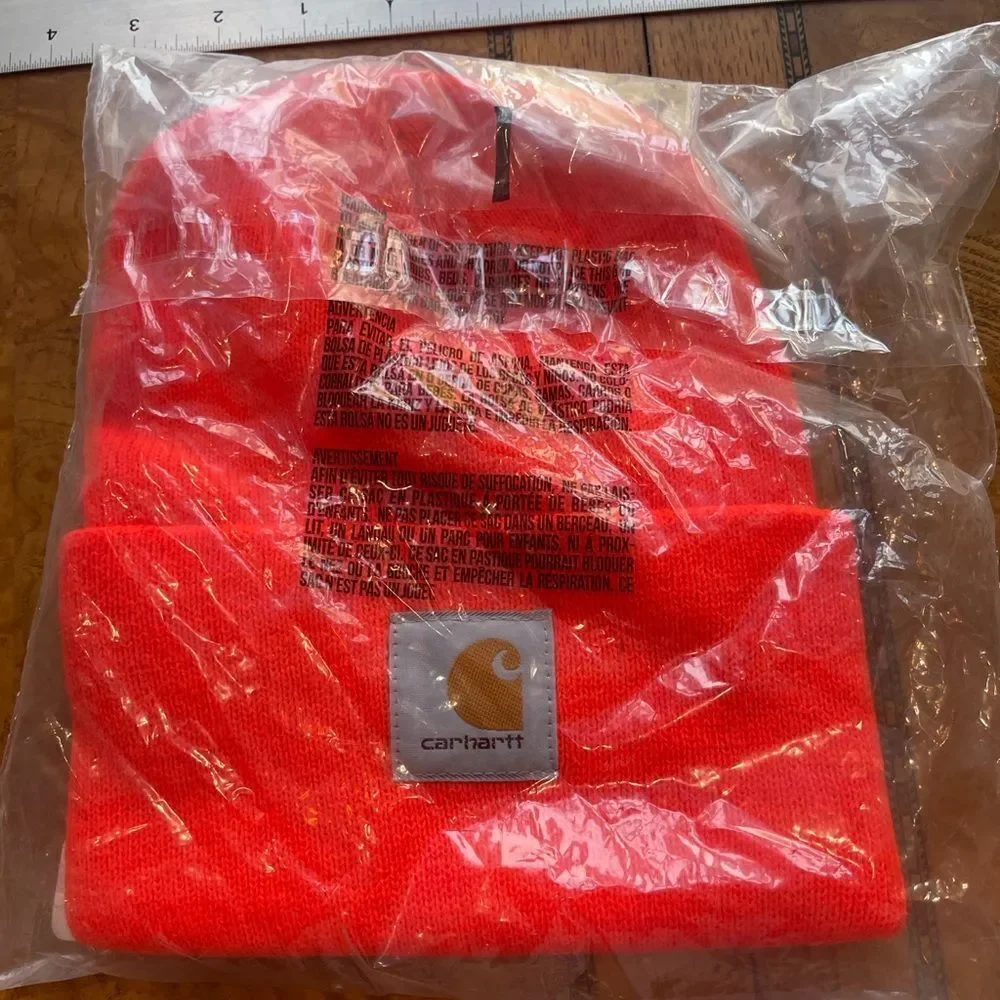 🎃- Carhartt Hat Neon Orange!